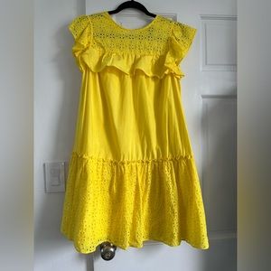 Who What Wear Yellow Sundress Size Small